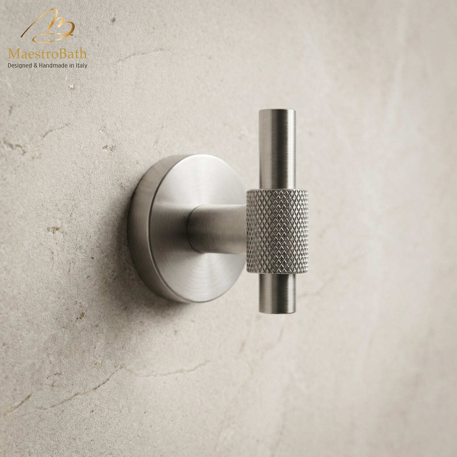 Avant Modern Robe Hook #color_brushed nickel