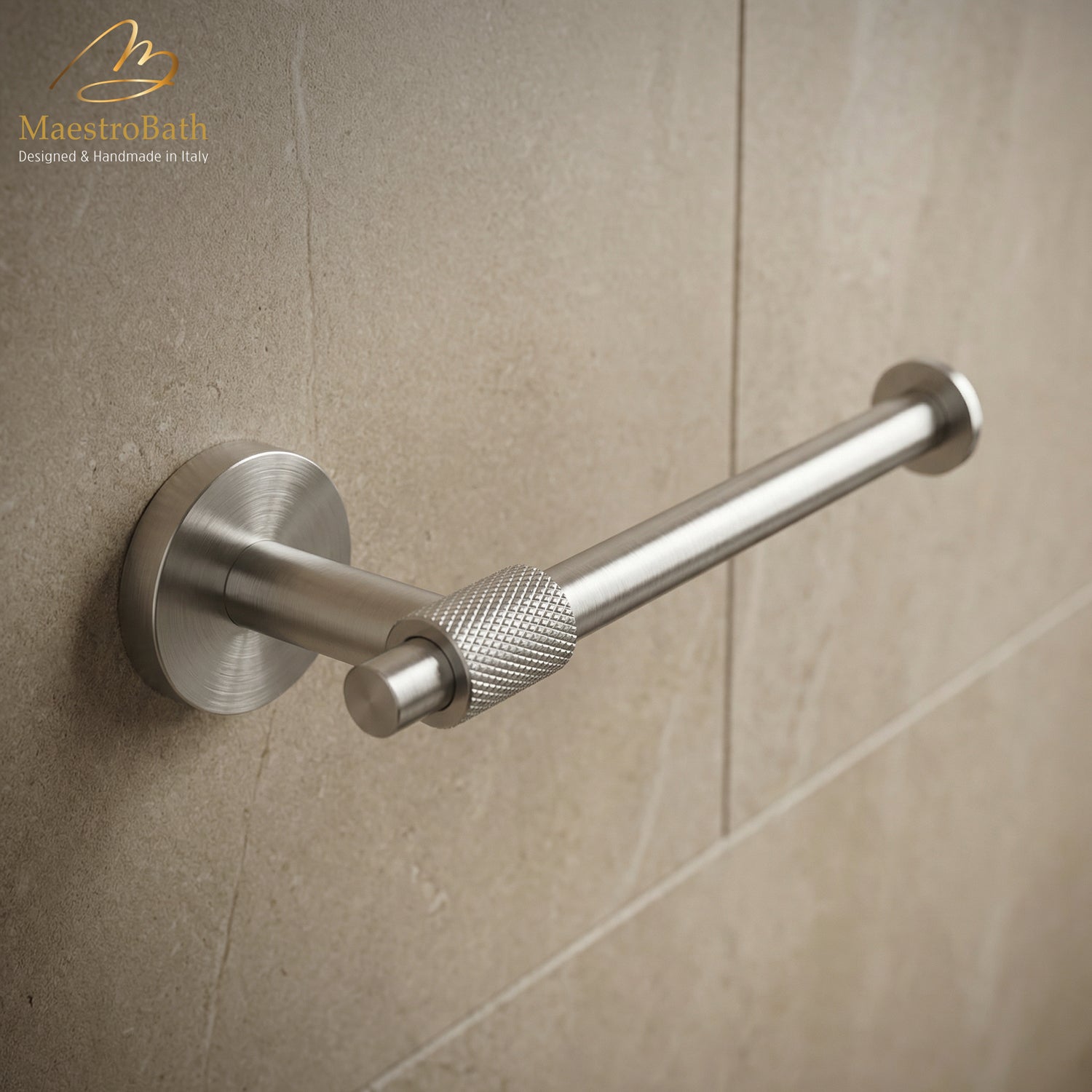 Avant Modern Toilet Paper Holder #color_brushed nickel