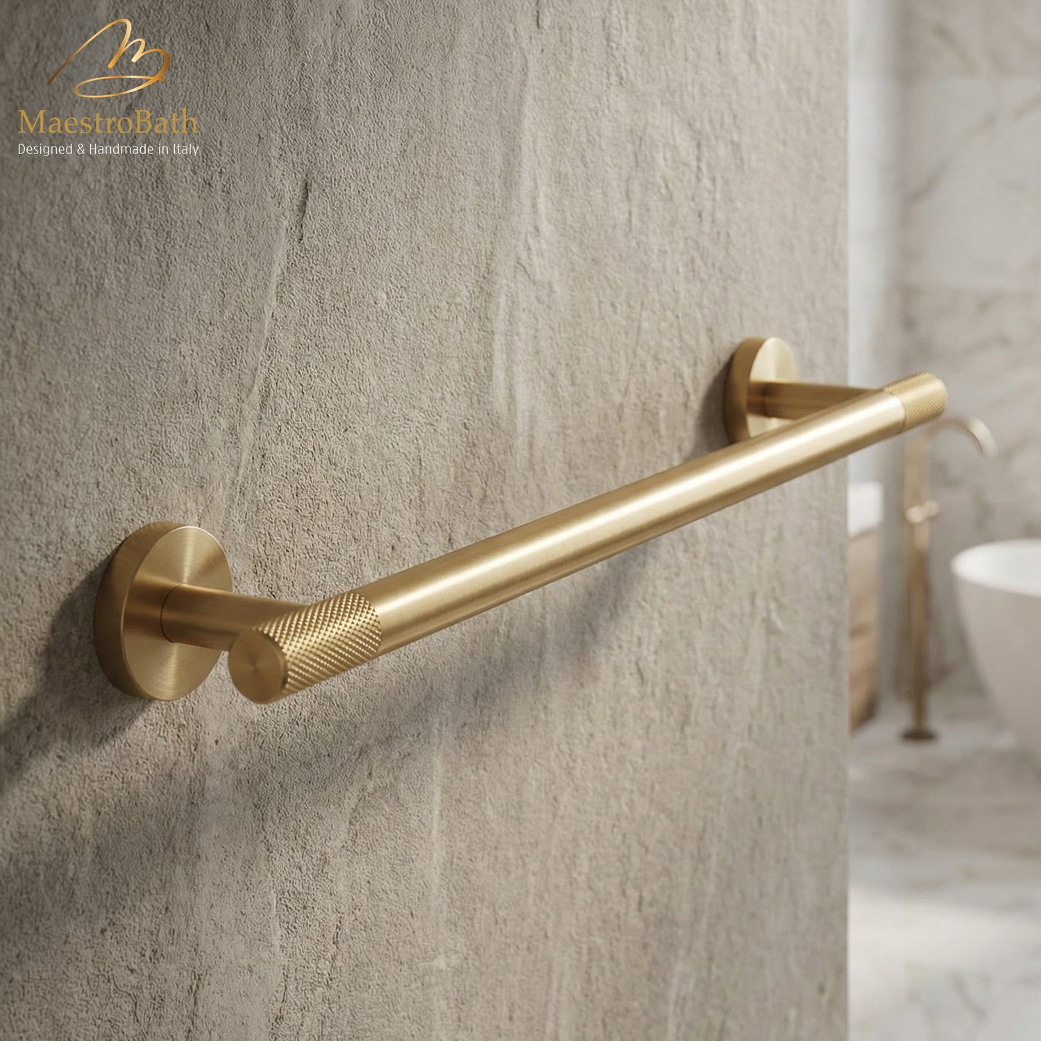 Forward 24” Towel Bar #color_brushed gold
