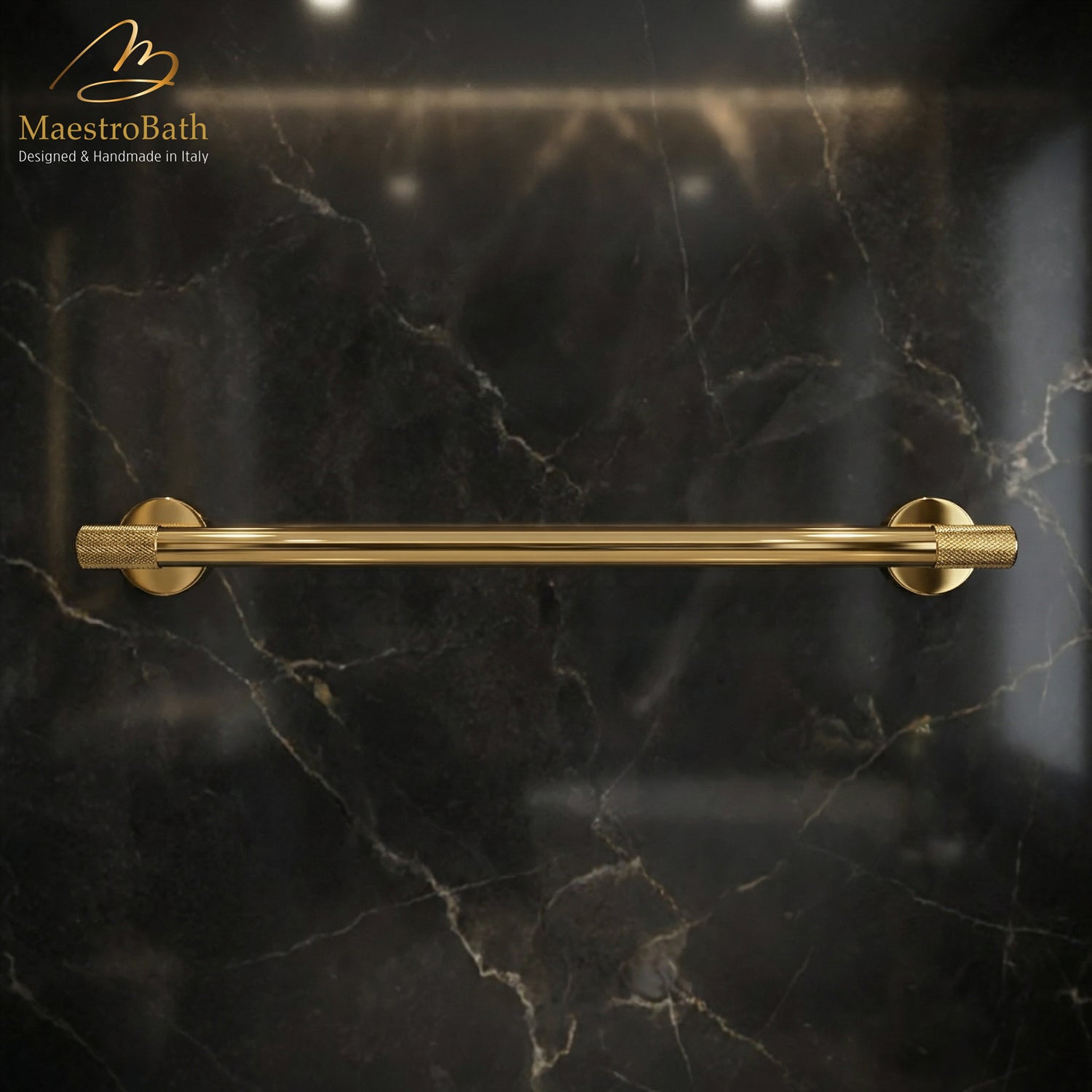 Forward 24” Towel Bar #color_polished gold