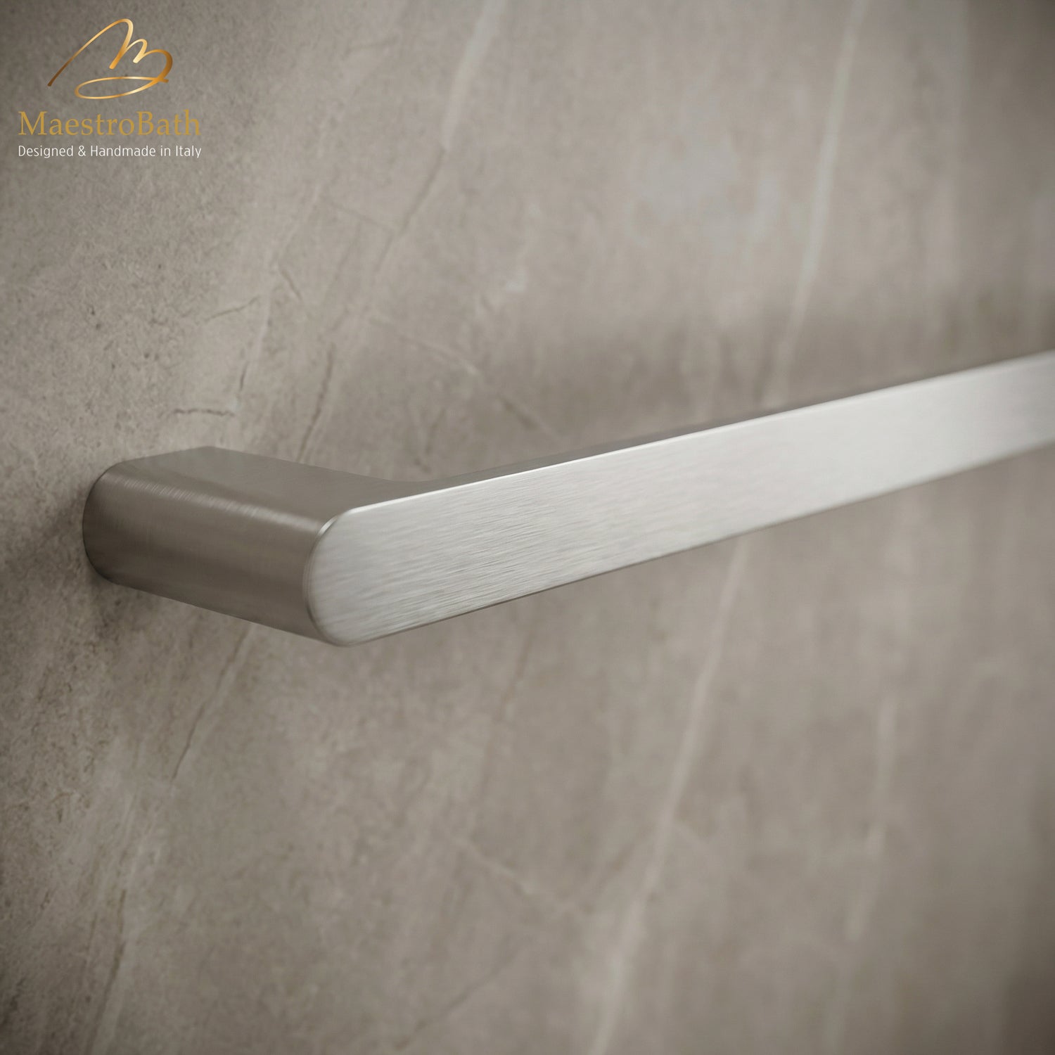 Linear 24” Towel Bar #color_brushed nickel