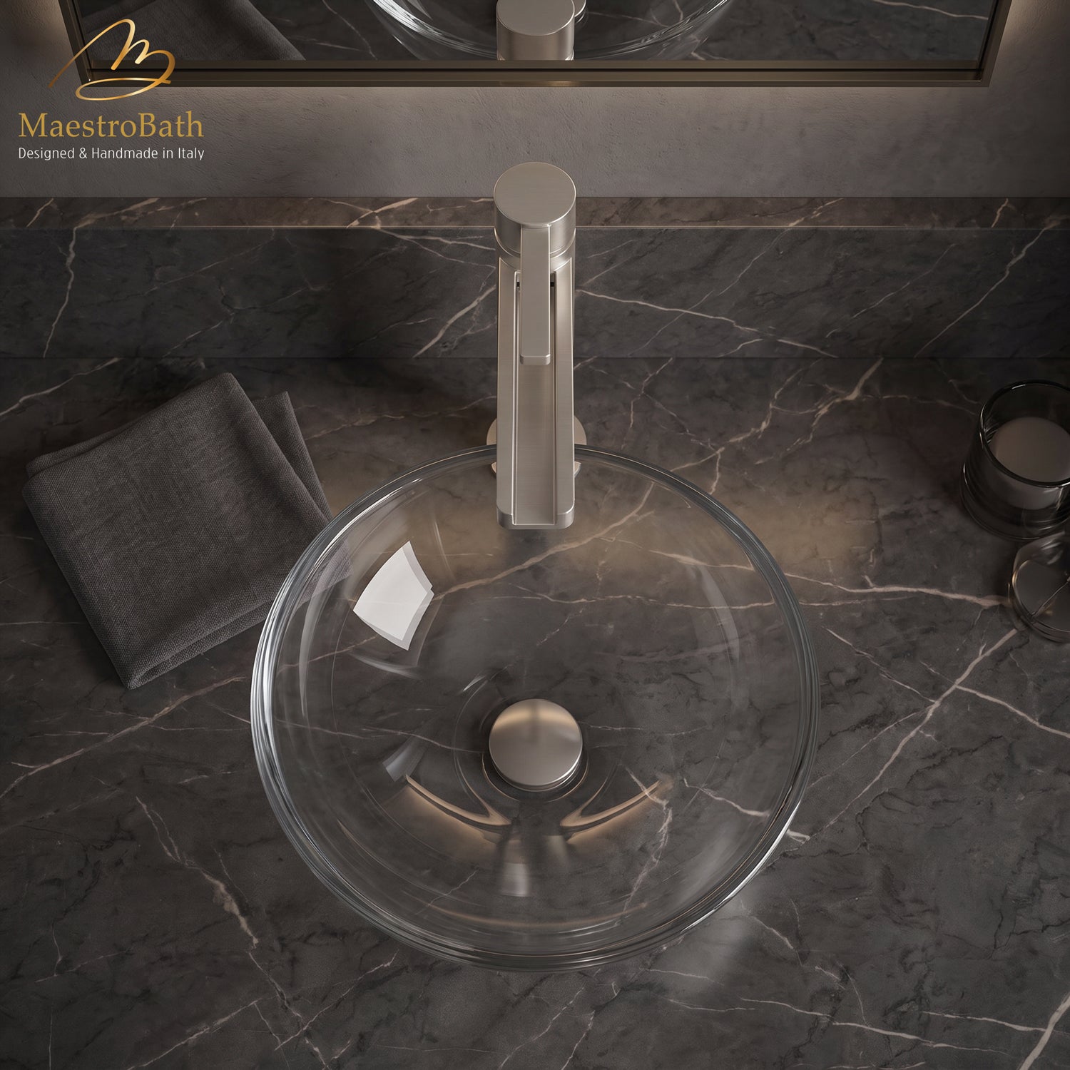 Aqua Brushed Nickel Luxury Bathroom Faucet #color_brushed nickel