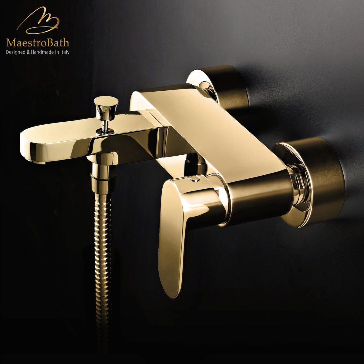 Chik Modern Bath Filler #color_polished gold