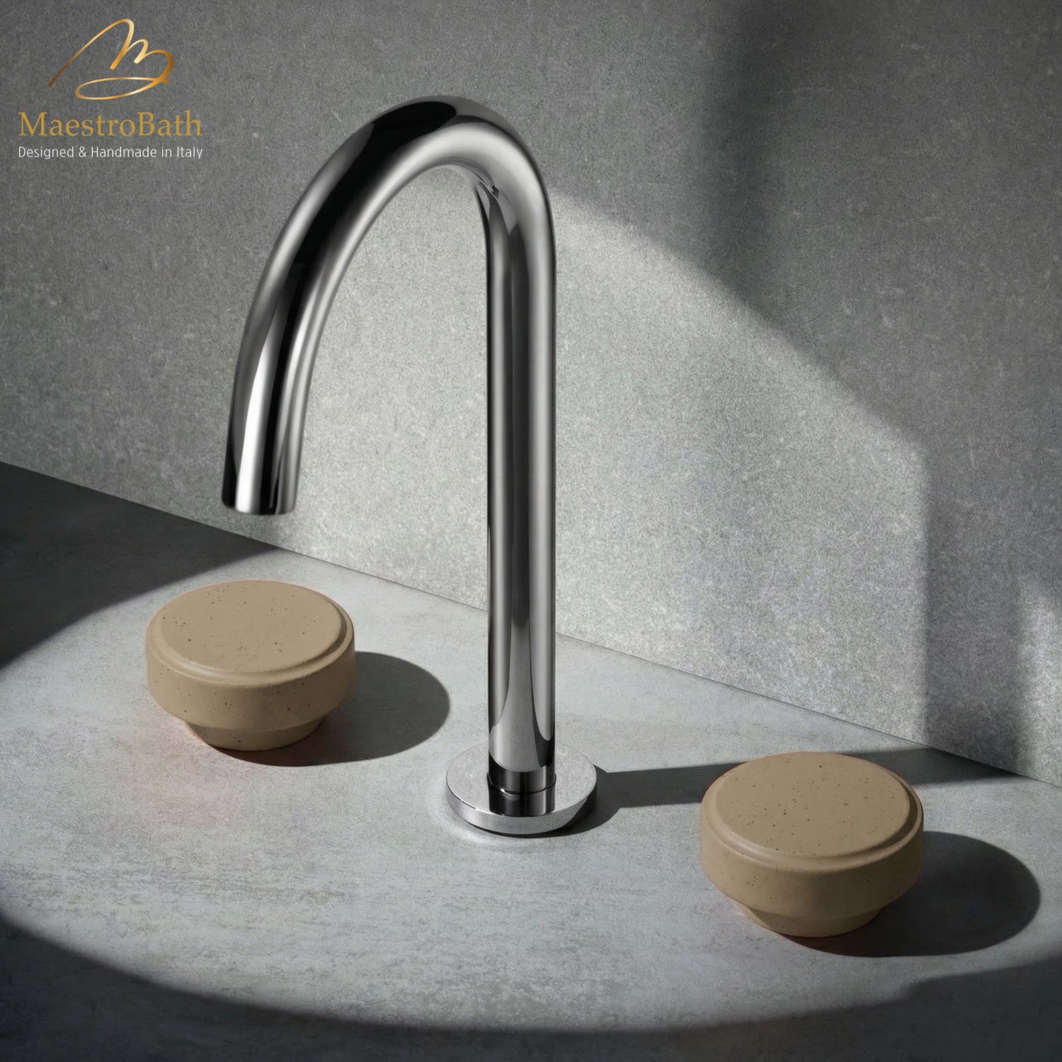 CEMENTO 3-Hole Bathroom Faucet