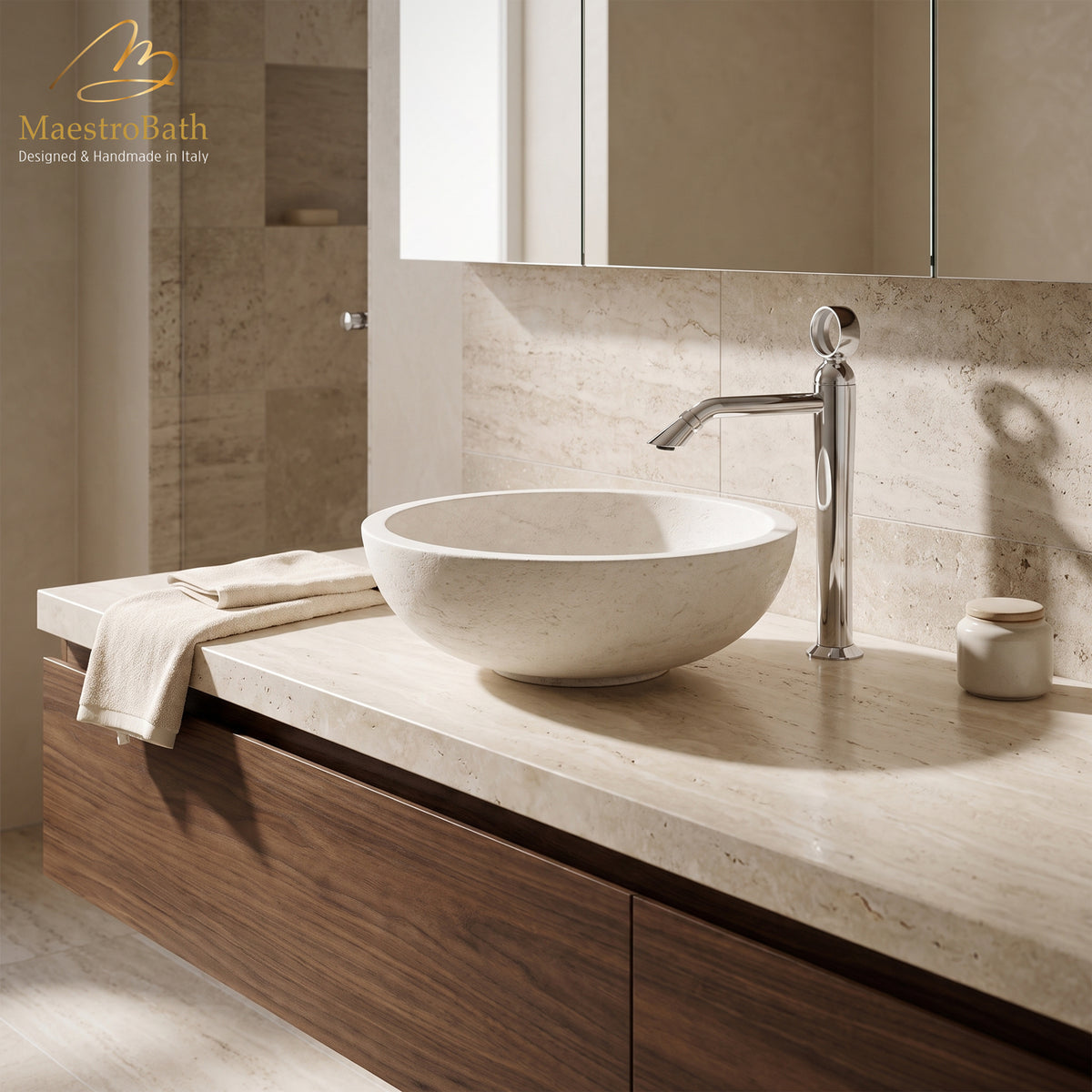 Luxury Italian Bathroom Sink Faucet #color_polished chrome