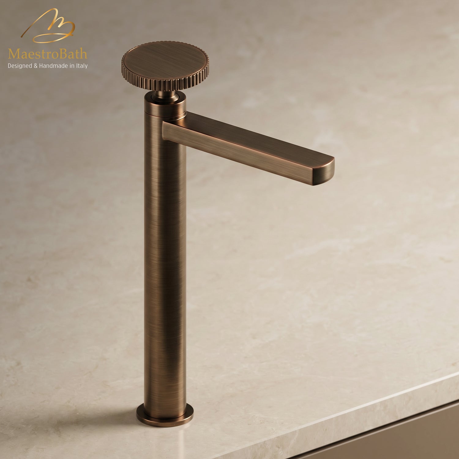 Primo High Luxury Bathroom Faucet #color_Tabacco