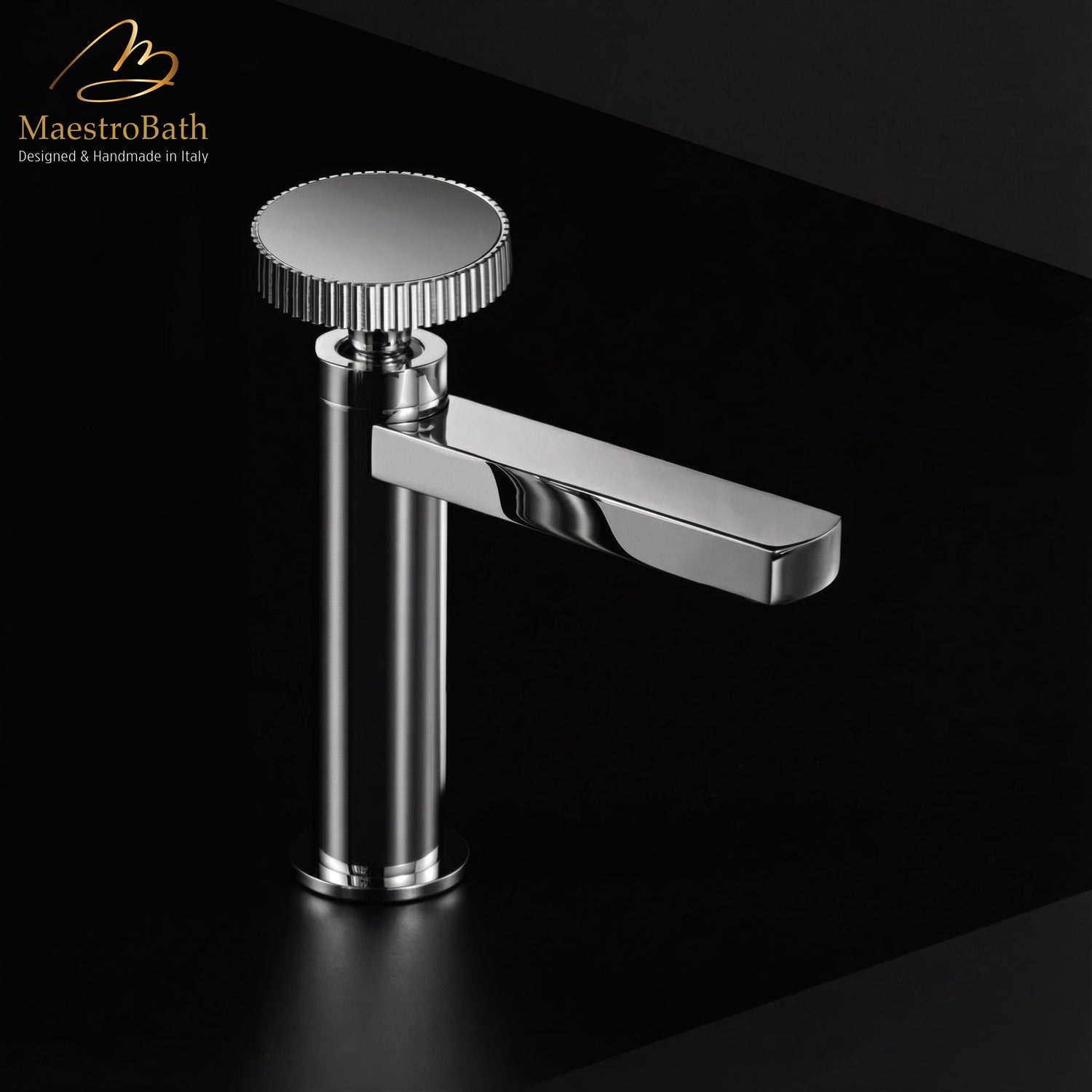 Preziosa Luxury Bathroom Faucet | Brushed Gold #color_polished chrome