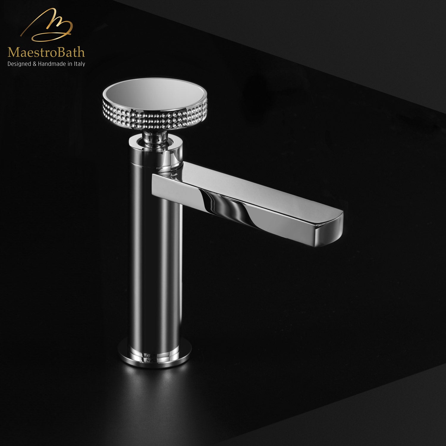Preziosa Luxury Bathroom Faucet | Polished Chrome #color_polished chrome