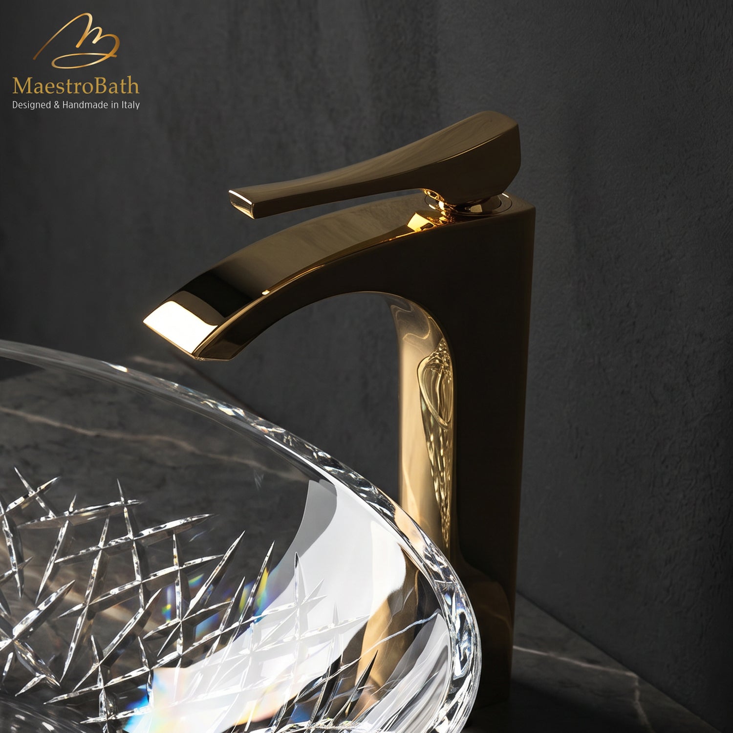 Skip 1-Hole Luxury Vessel Sink Faucet