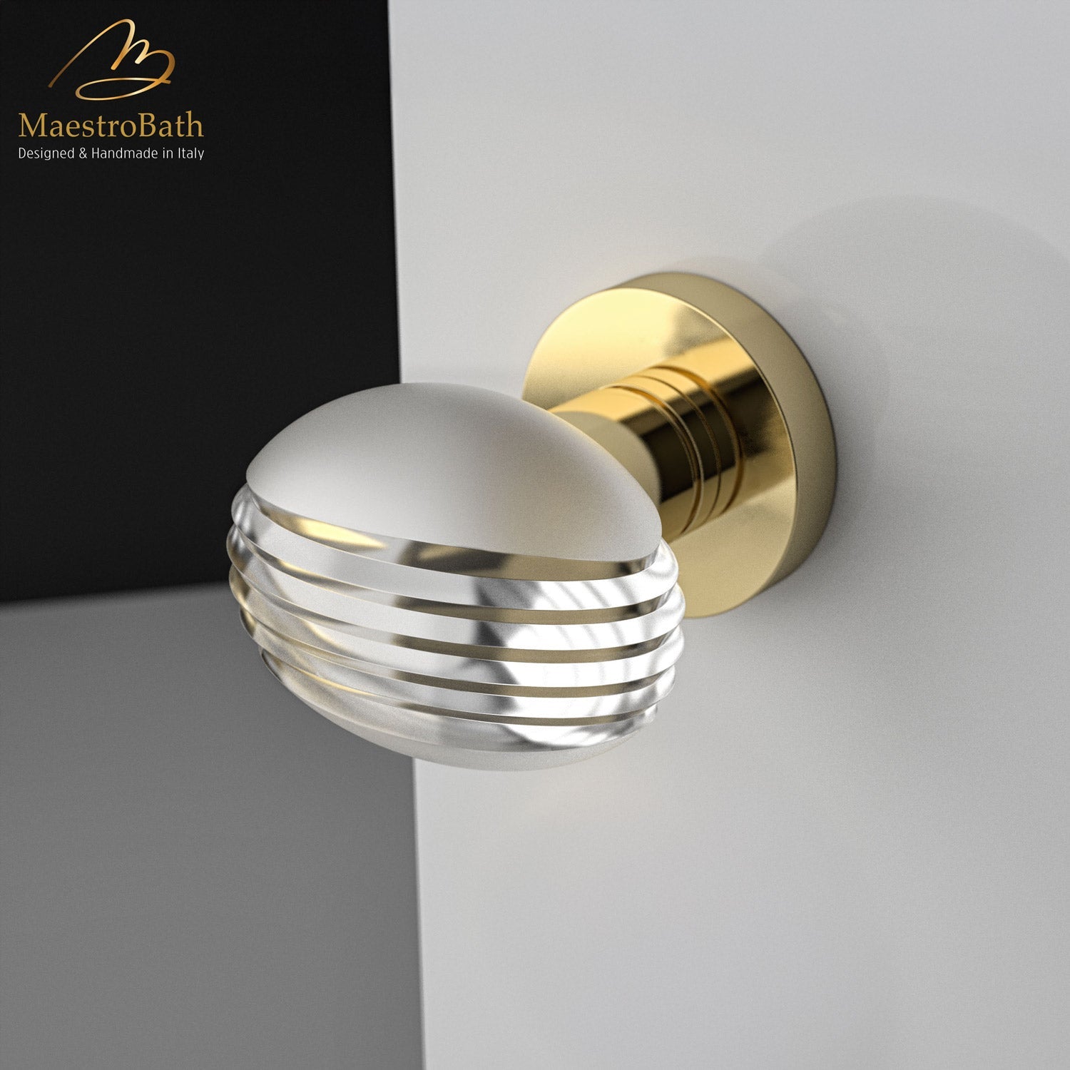 Owl Luxury Door Handle | Polished Gold