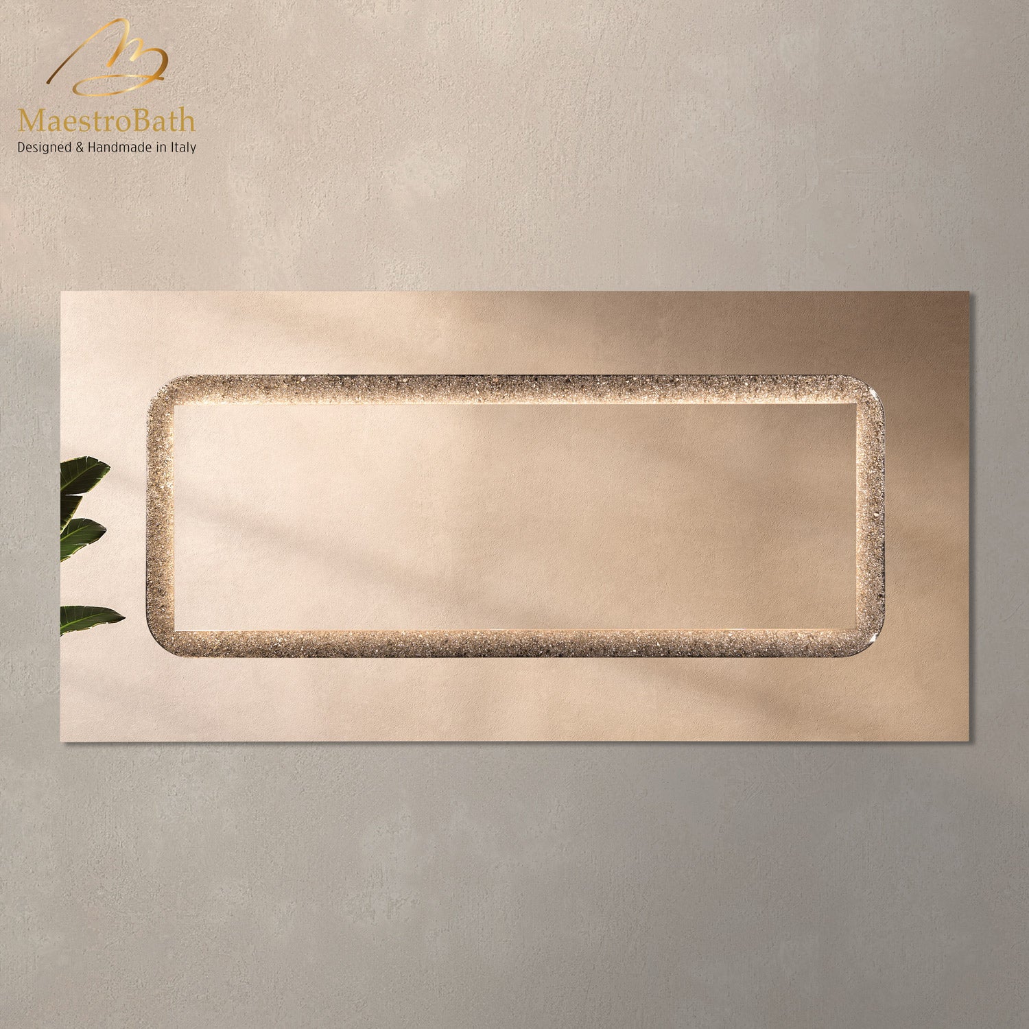 Cristallo Luxury Double Vanity Mirror | Bronze #color_bronze