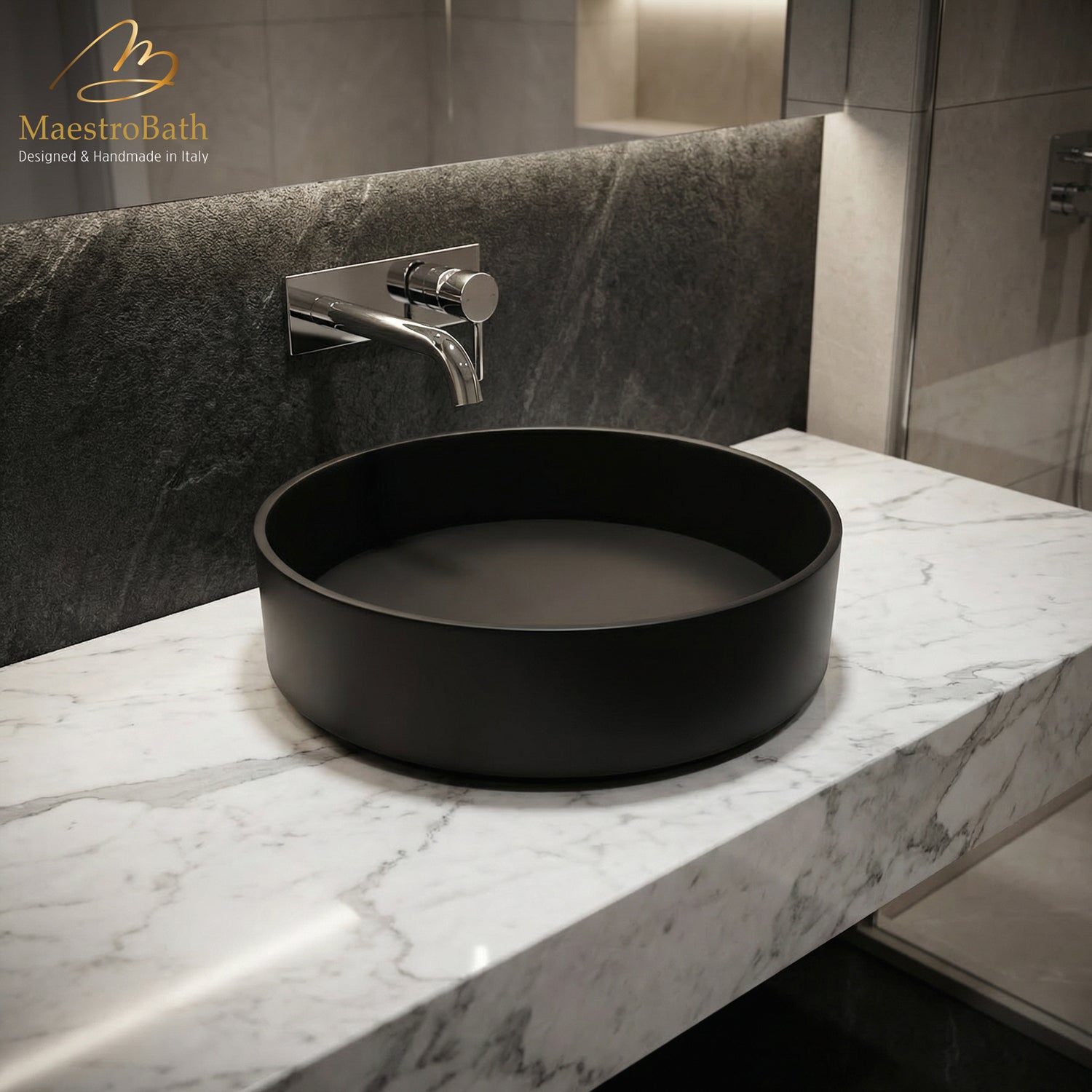 MaestroBath Visione Round Vessel Sink