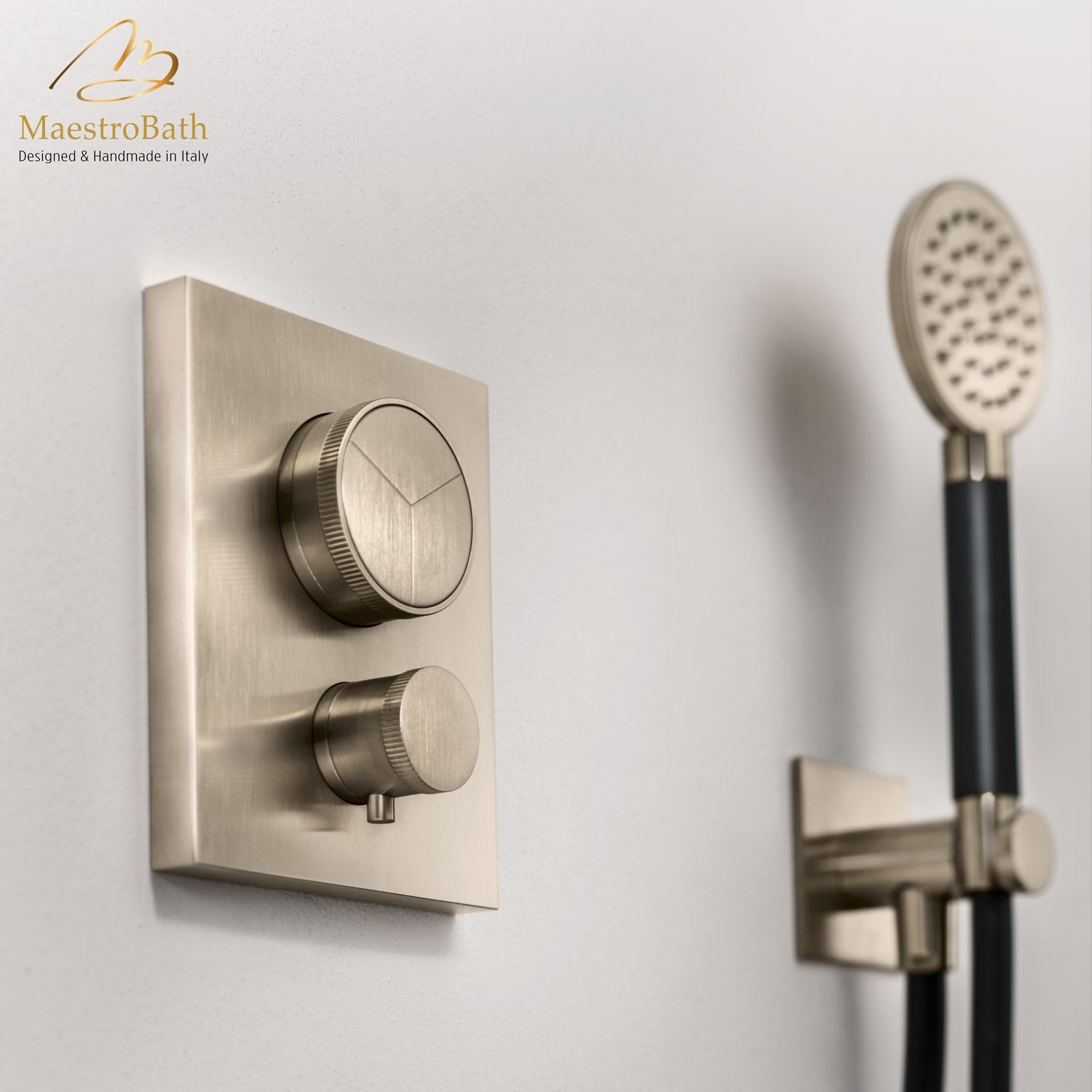 Flusso Complete Shower Set | Nickel