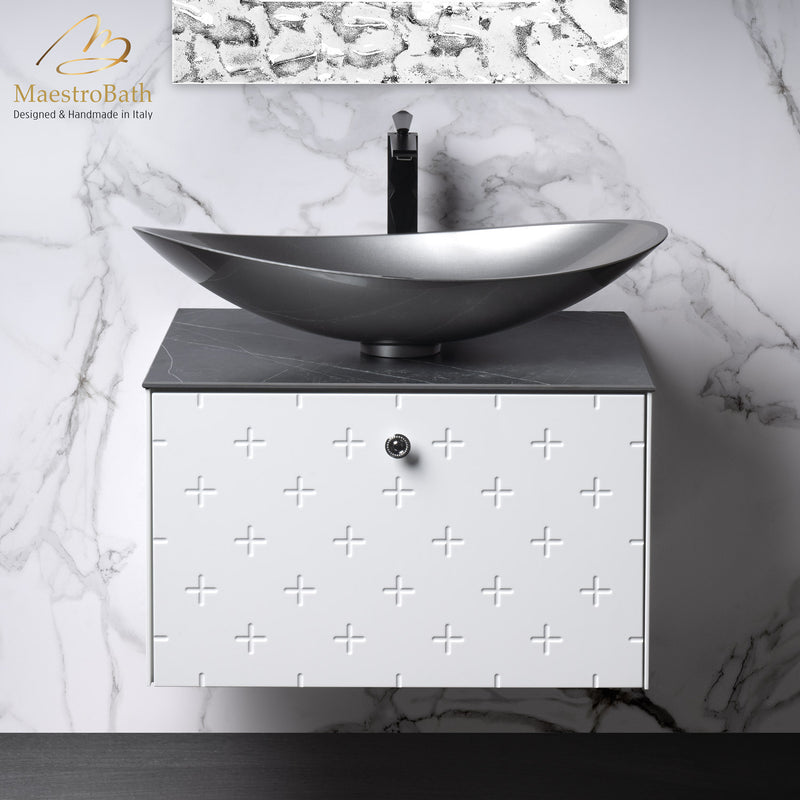 Modern Bathroom Vanity 24" | White