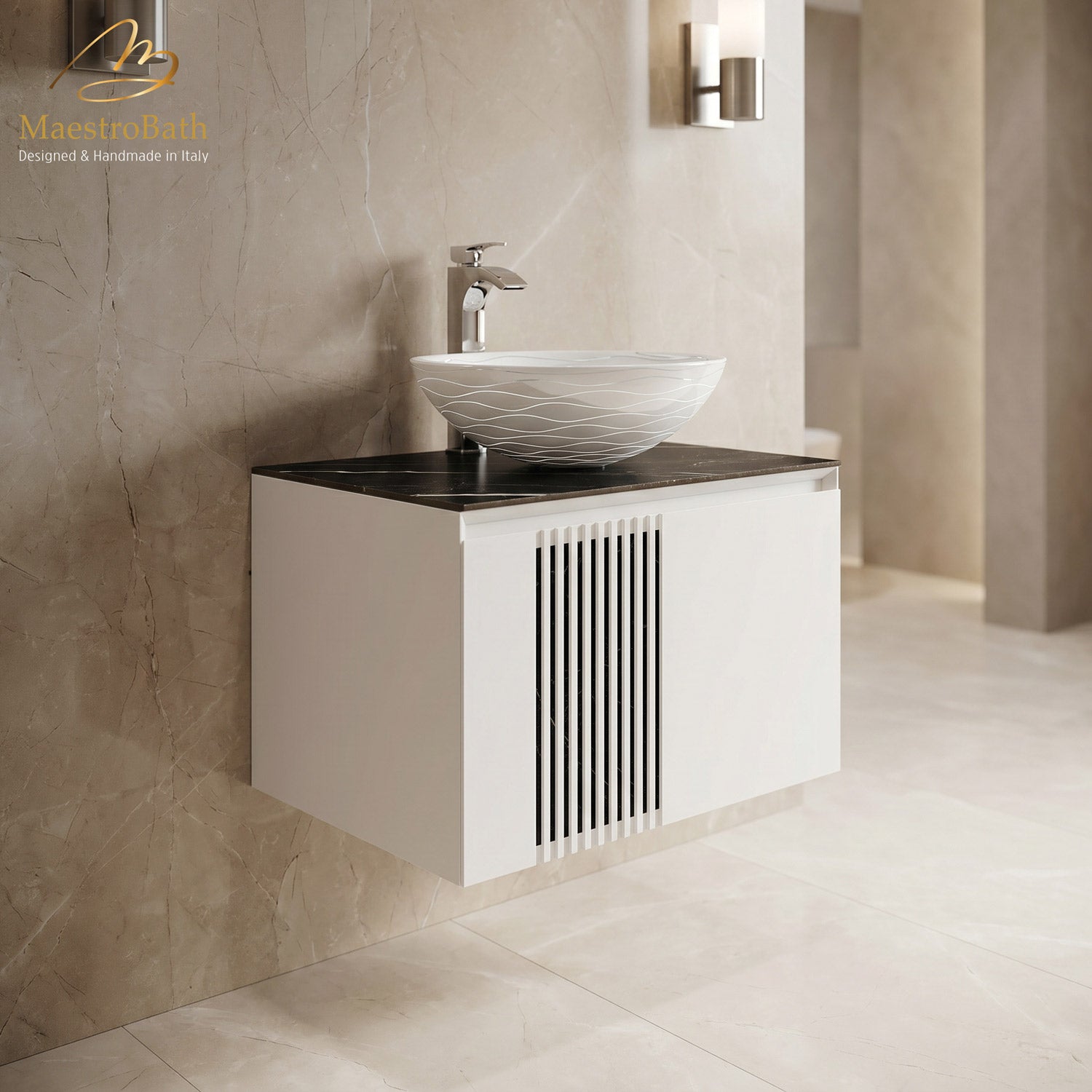 Mantua Bathroom Vanity | White #size_24" #color_white