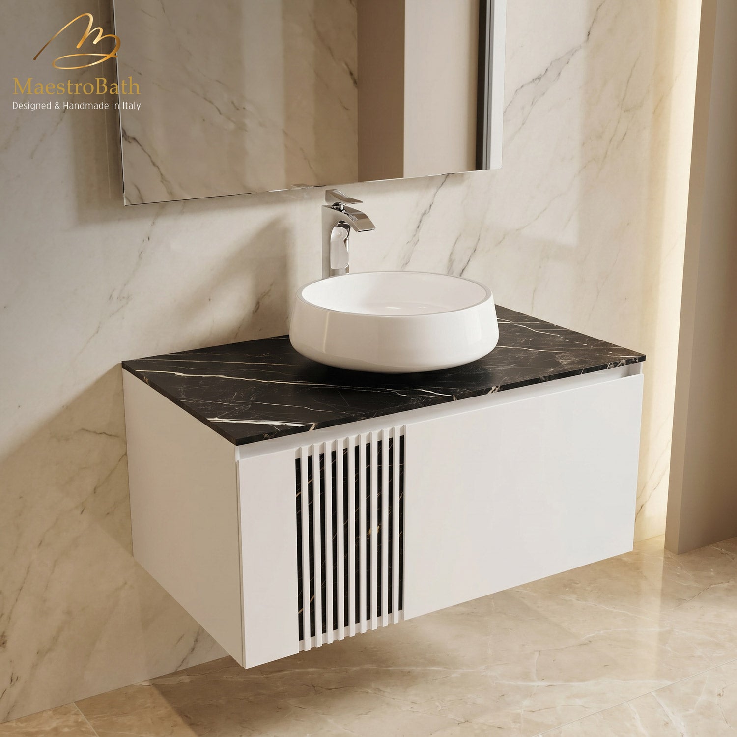 Mantua Bathroom Vanity | White #size_32" #color_white
