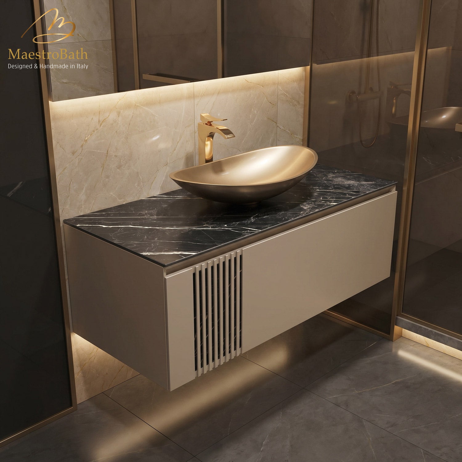 Mantua Bathroom Vanity | Cashmere #size_48" #color_cashmere