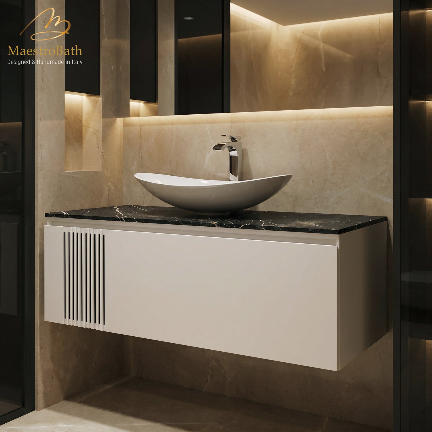 Mantua Bathroom Vanity | White #size_48" #color_white
