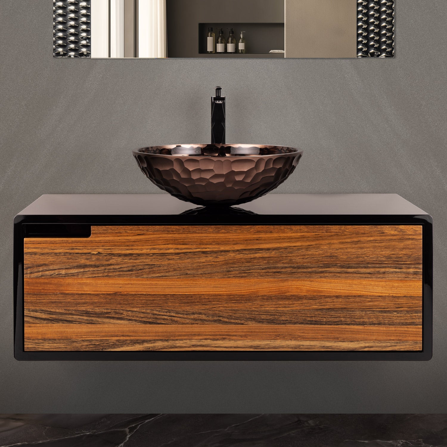 Prism Luxury Vessel Sink | Bronze #color_bronze
