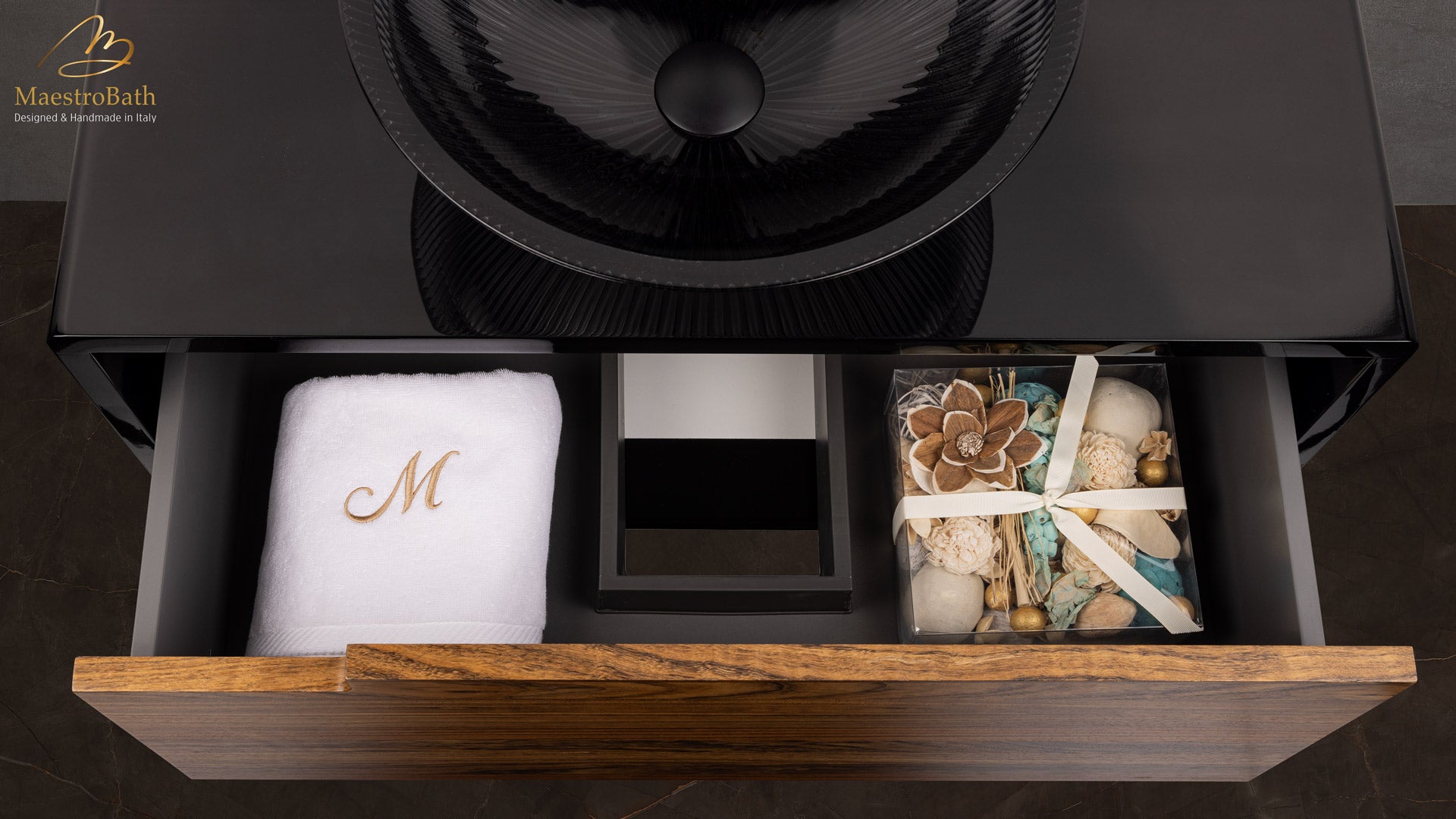 Noceto Bathroom Vanity | Walnut #Size_32"