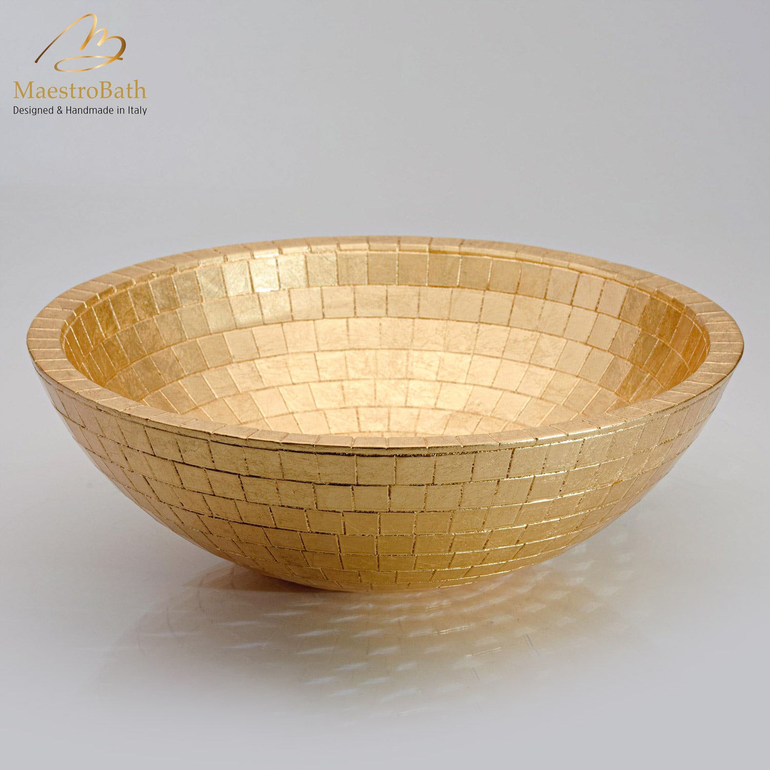 Mosaic Undermount Glass #color_gold