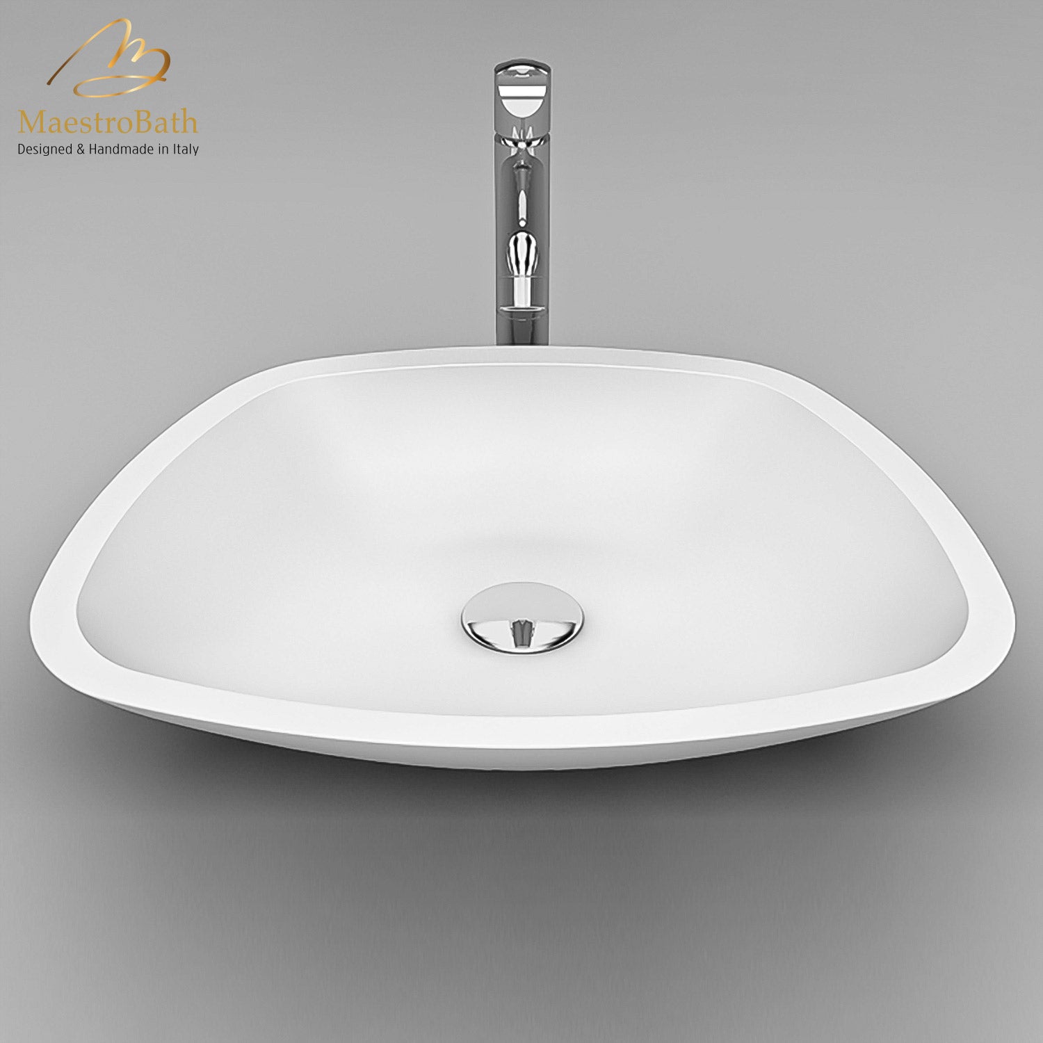 Teknoform Az Out Rectangual Bath Sink #color_white