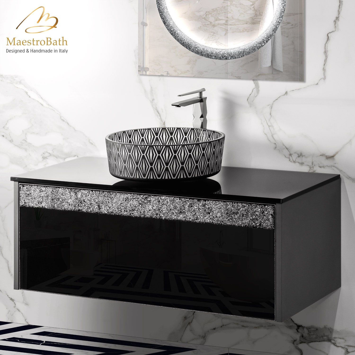 Alba Modern Single Vanity #Size_40"