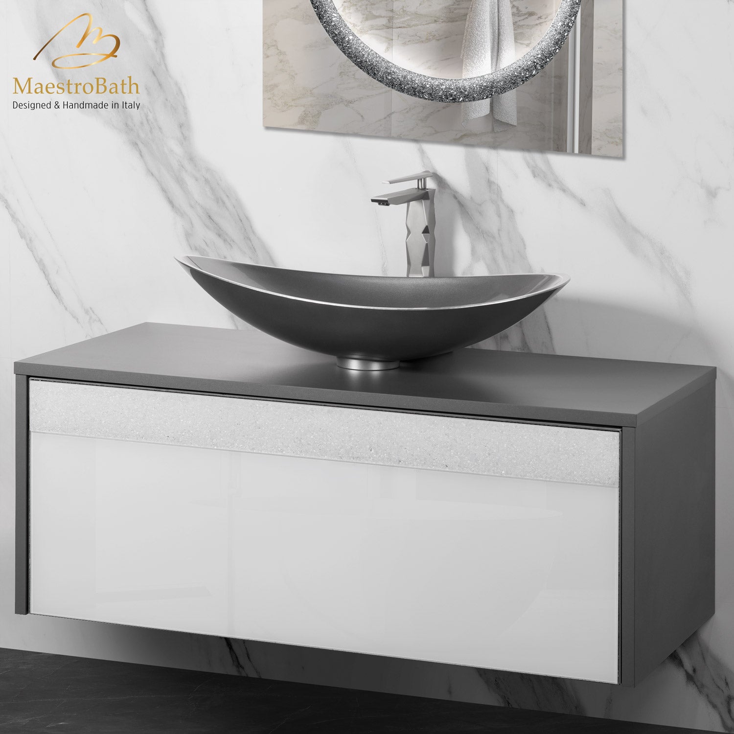 Alba Modern Single Vanity #Size_40"