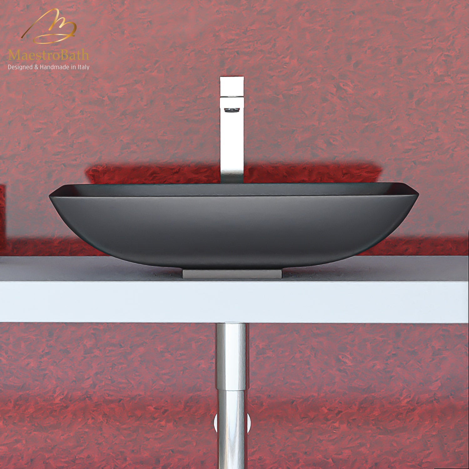 Vetrofreddo Net Vessel Sink #color_black