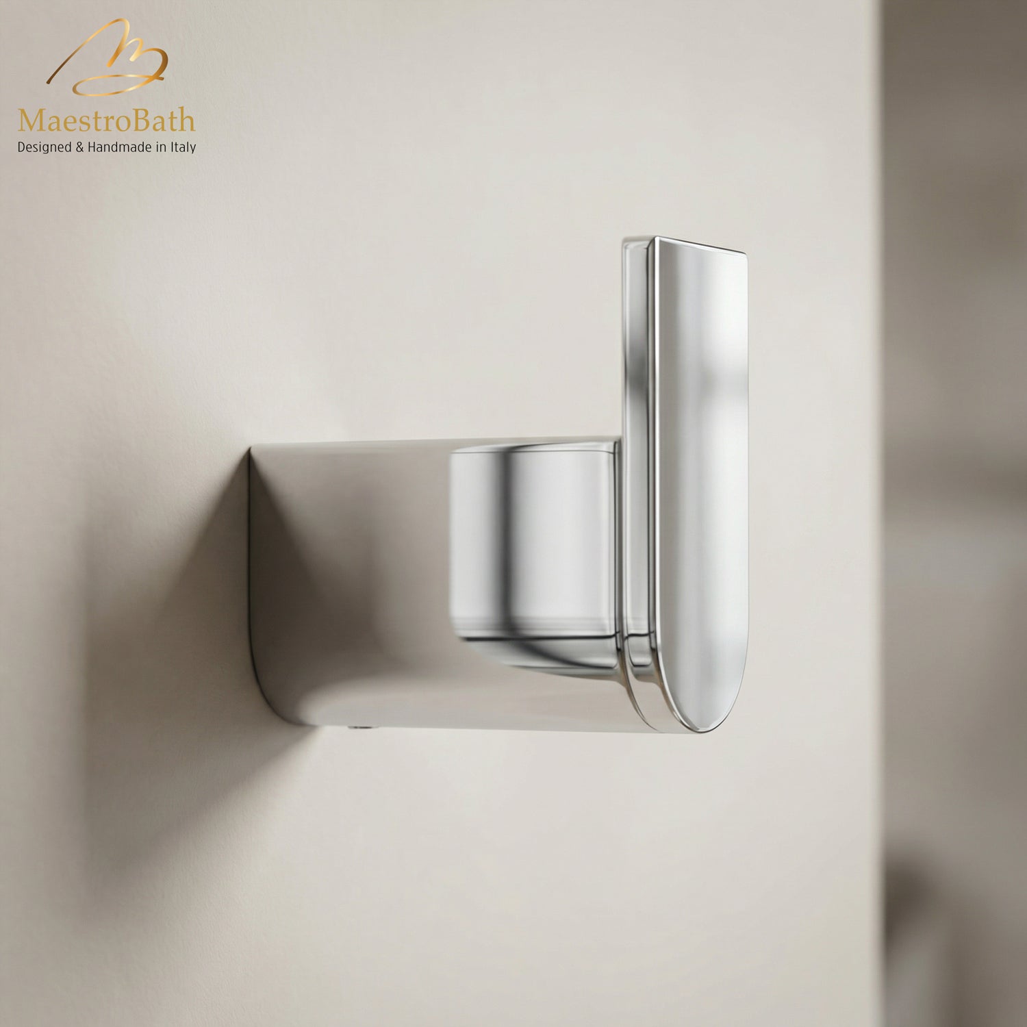 Linear Minimal Robe Hook #color_polished chrome