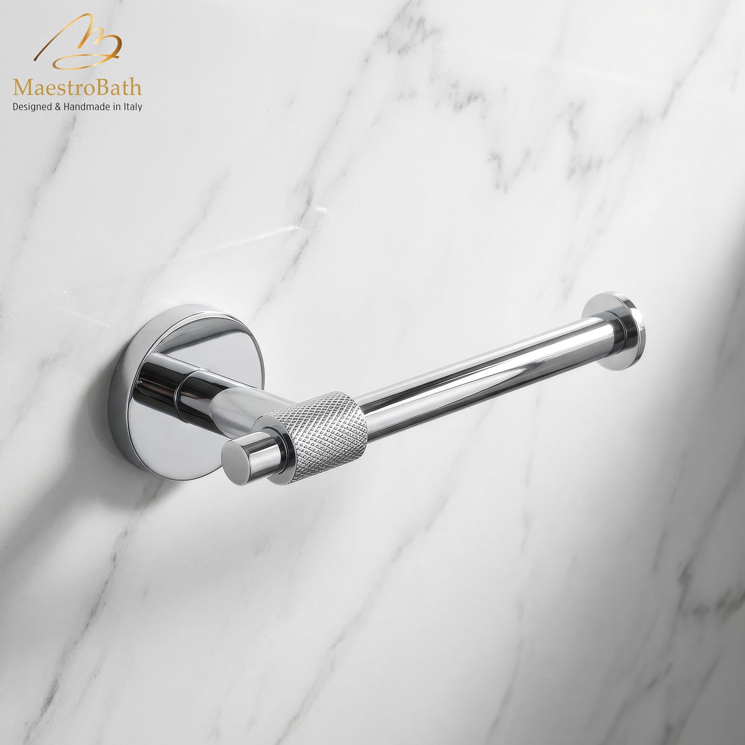 Avant Modern Toilet Paper Holder #color_polished chrome