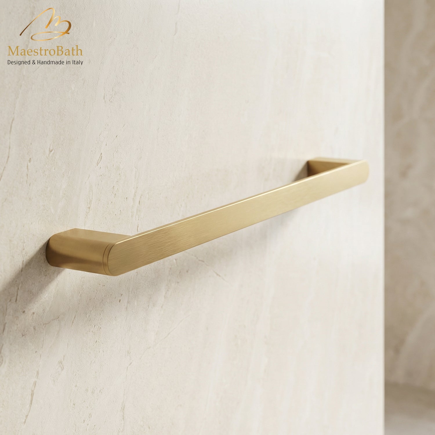 Linear 24” Towel Bar #color_brushed gold