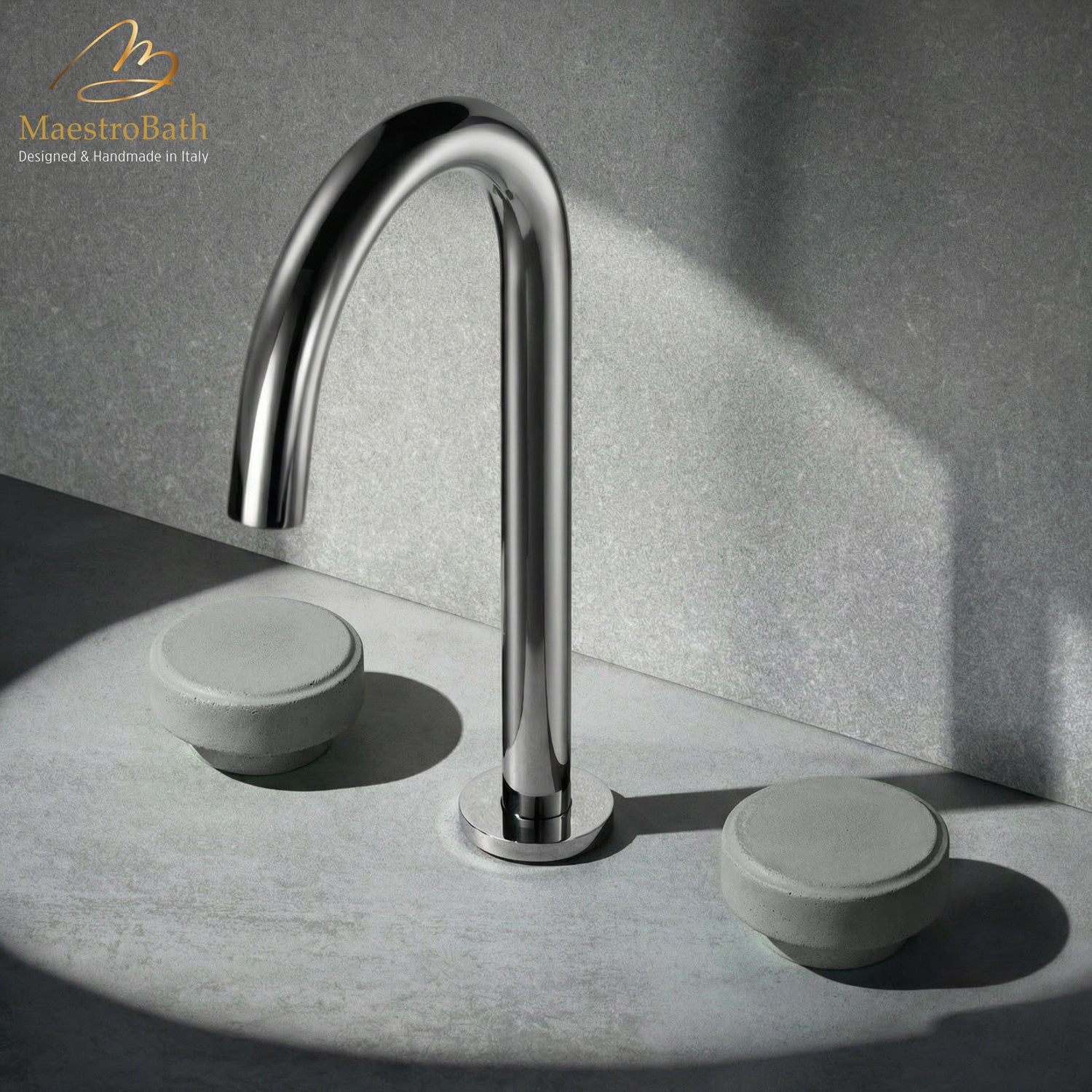 CEMENTO 3-Hole Bathroom Faucet