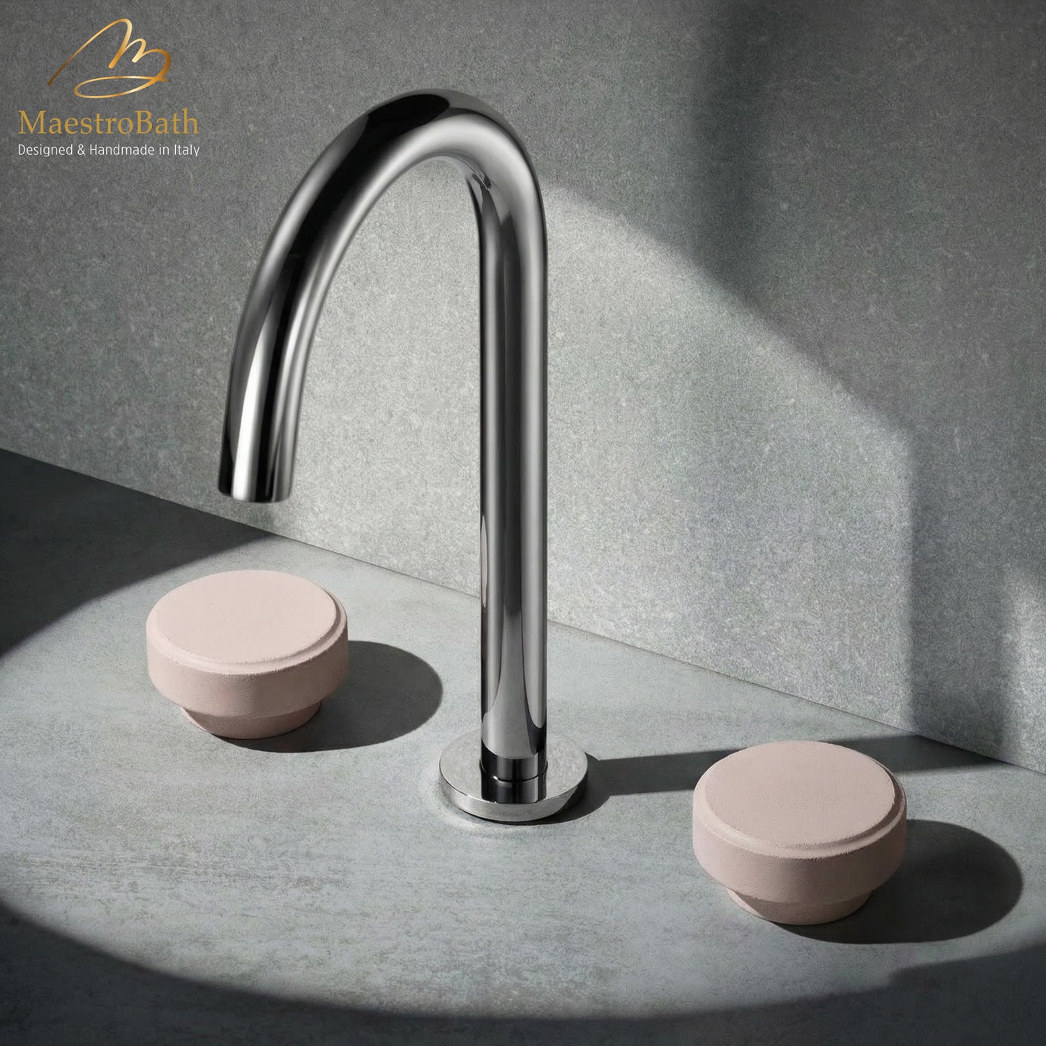 CEMENTO 3-Hole Bathroom Faucet