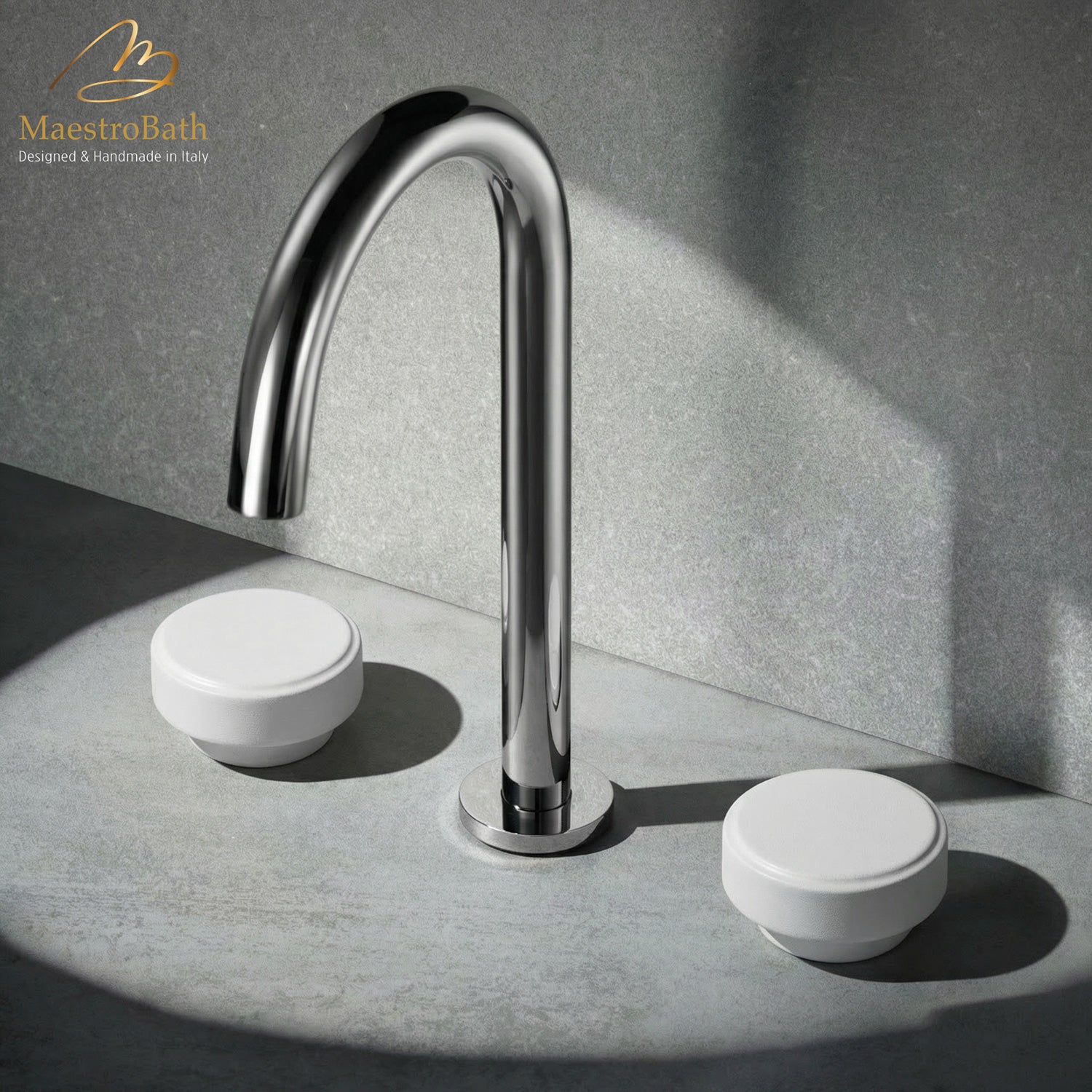 CEMENTO 3-Hole Bathroom Faucet