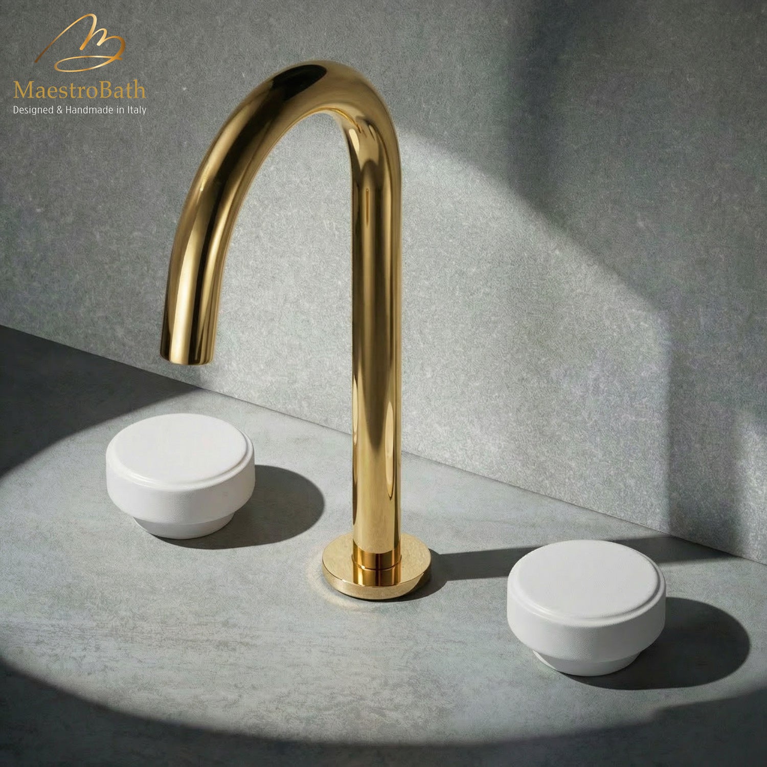 CEMENTO 3-Hole Bathroom Faucet