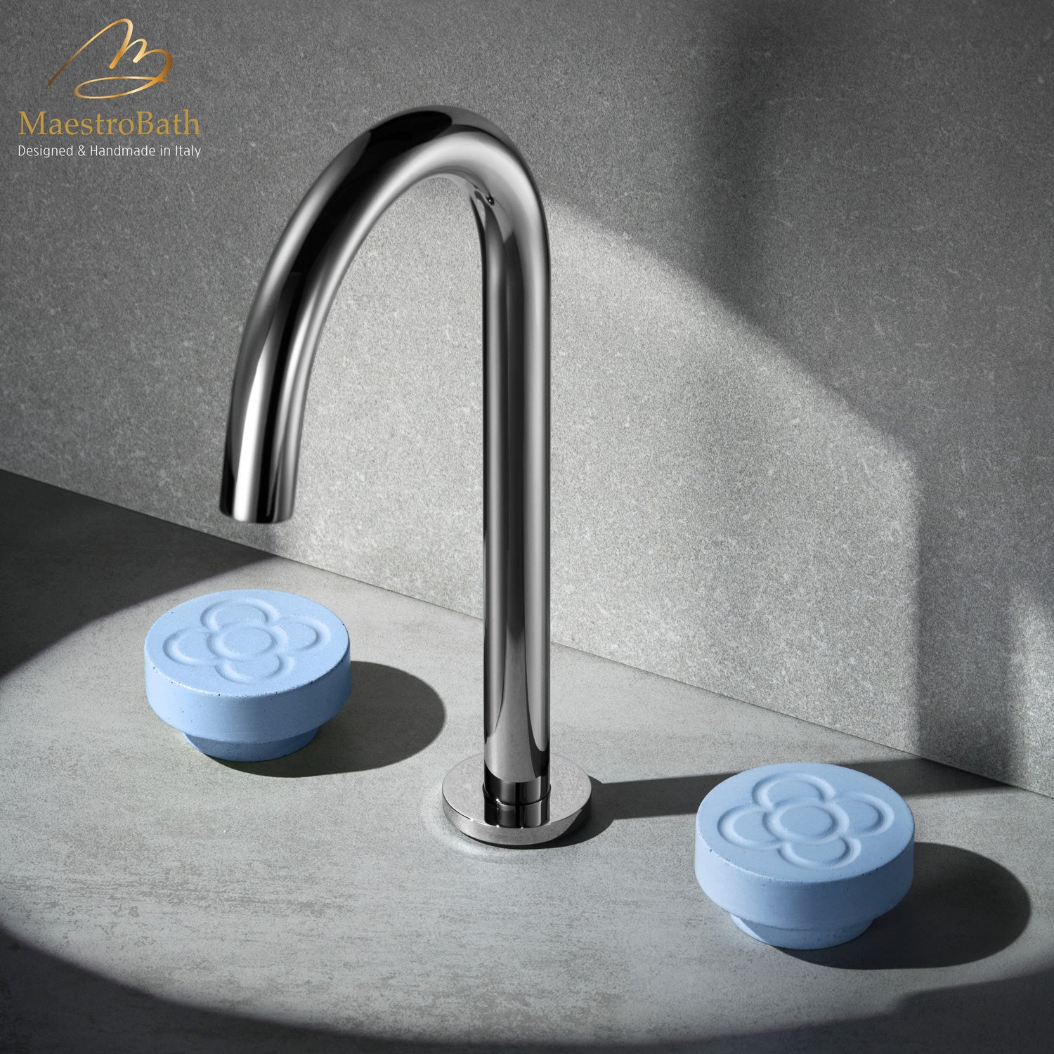 CEMENTO 3-Hole Bathroom Faucet