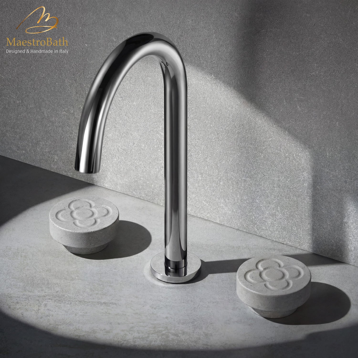 CEMENTO 3-Hole Bathroom Faucet