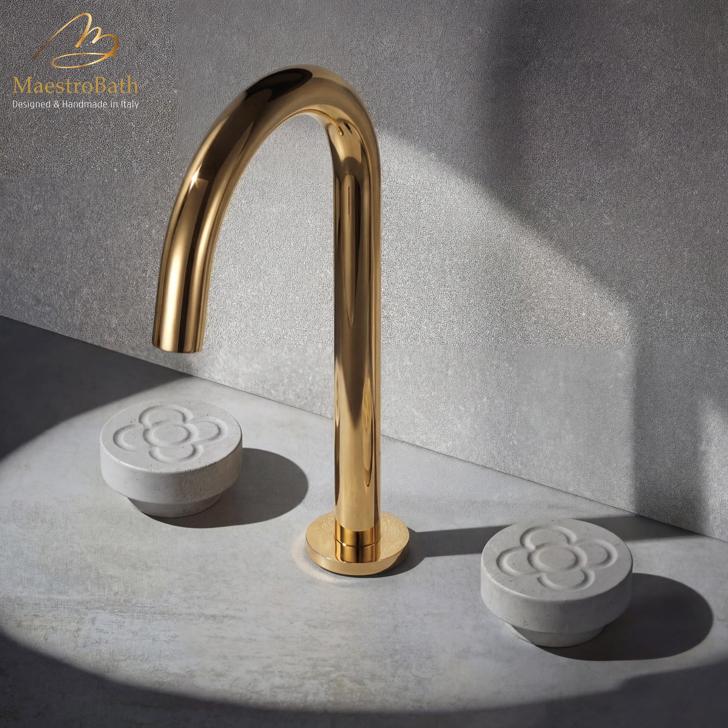 CEMENTO 3-Hole Bathroom Faucet