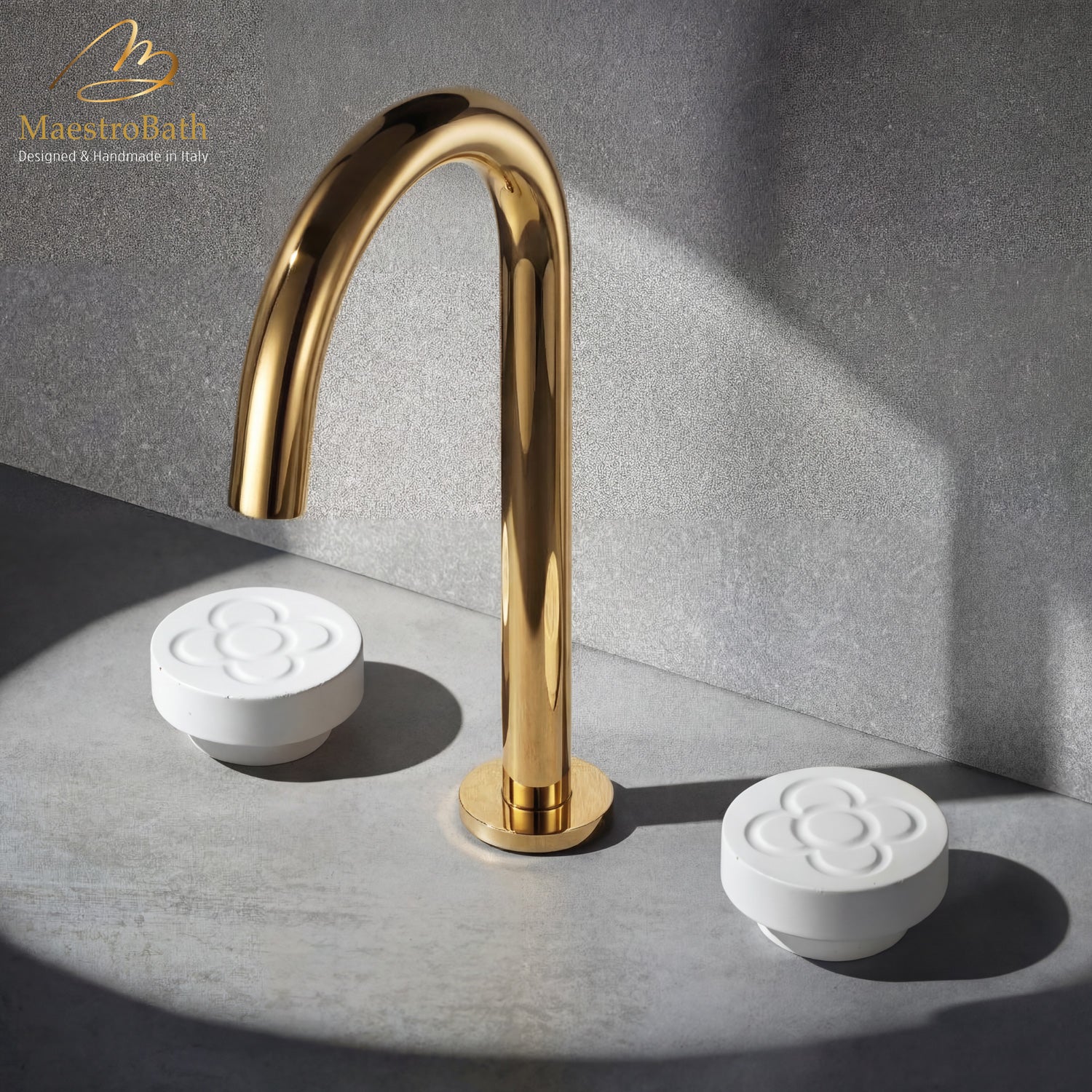 CEMENTO 3-Hole Bathroom Faucet