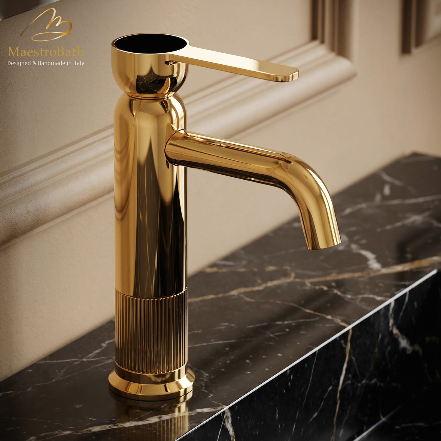 Rigato Luxury Low Bathroom Faucet