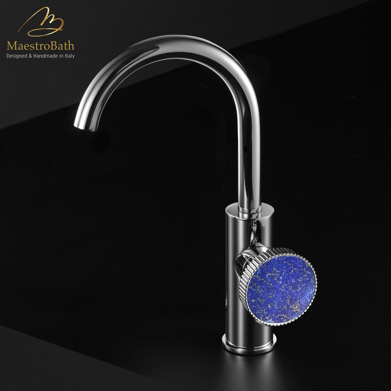 Preziosa Luxury Bathroom Faucet | Polished Chrome