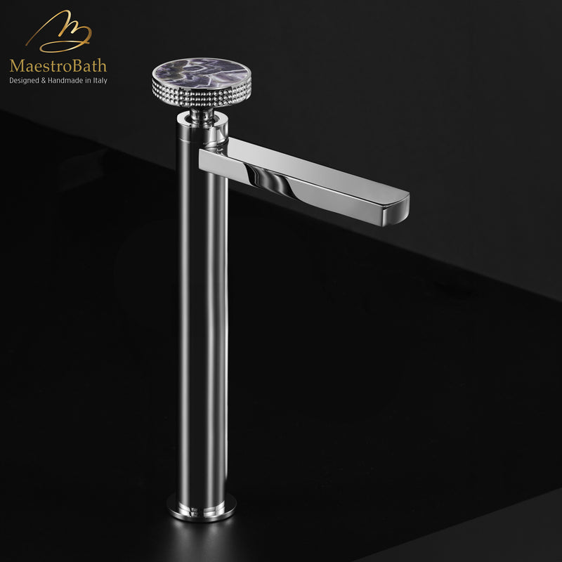 Preziosa Luxury Bathroom Faucet | Polished Chrome