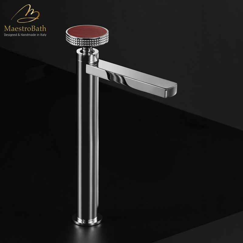 Preziosa Luxury Bathroom Faucet | Polished Chrome