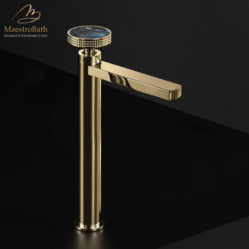 Preziosa Luxury Bathroom Faucet | Polished Gold