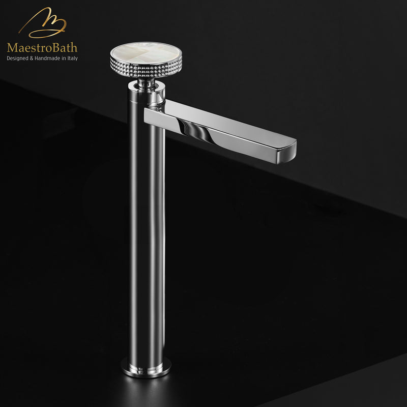 Preziosa Luxury Bathroom Faucet | Polished Chrome