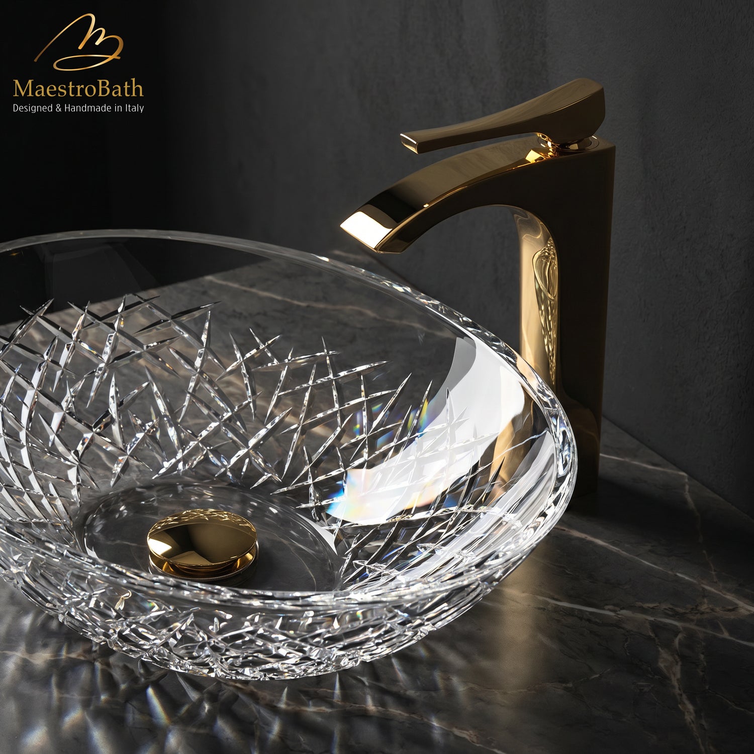 Skip 1-Hole Luxury Vessel Sink Faucet