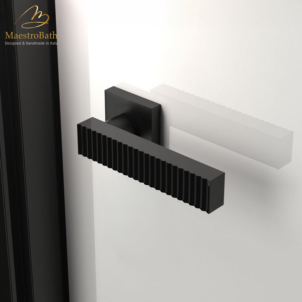 TONALITA Crystal Door Handle | Black