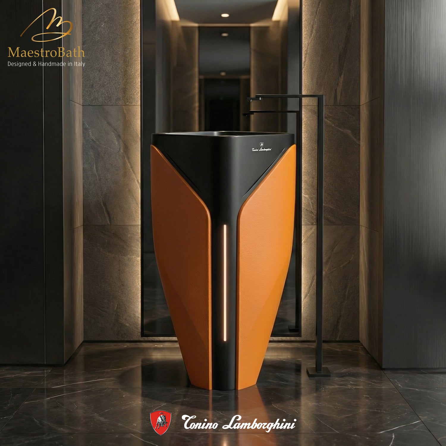 Iconico by Tonino Lamborghini Freestanding Sink