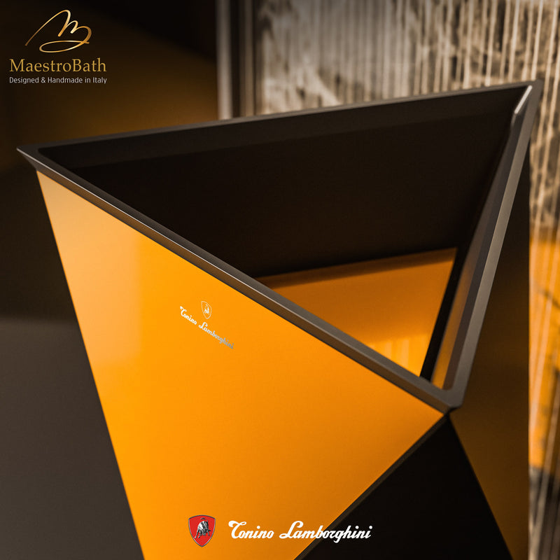 Prisma by Tonino Lamborghini Freestanding Sink